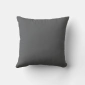 Coussin Flamant rose rose mignon motif gris (Verso)