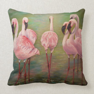 Coussin Flamants roses