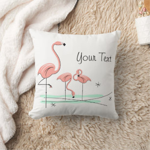 Coussin Flamants roses Trio 4 Vérification de la présenc