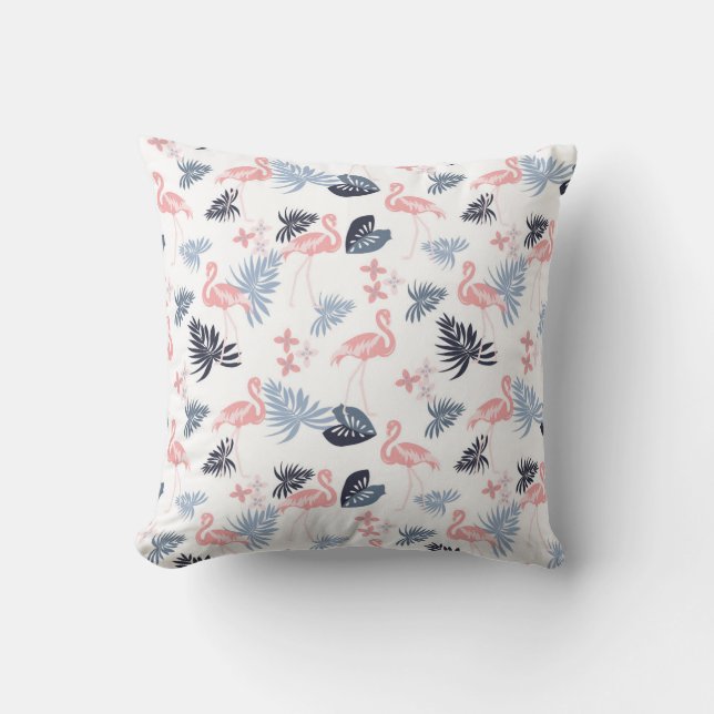 Coussin Flamingo Paradise (Recto)
