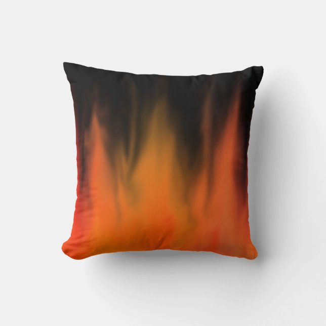 Coussin Flamme de feu (Recto)