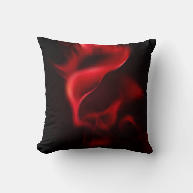 Coussin Flamme de Flickr (Recto)