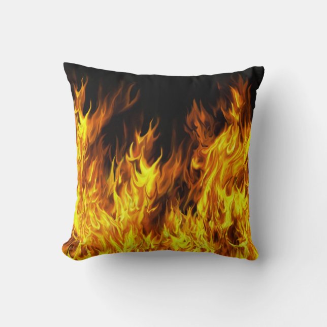 Coussin Flammes (Recto)