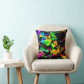 Coussin Flammes colorées (Chaise)