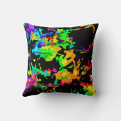 Coussin Flammes colorées (Verso)