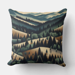 Coussin Flanelle Rustique