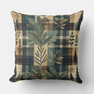 Coussin Flanelle Rustique