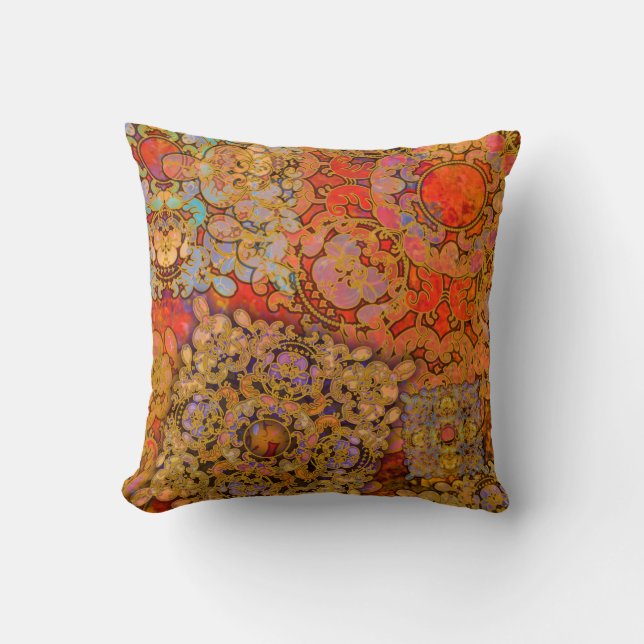 Coussin "Flare Orientale" (Recto)