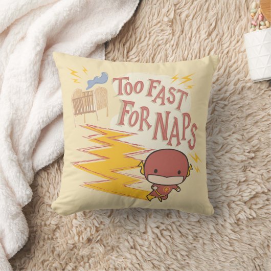 Coussin Flash Chibi | Trop Rapide Pour Les Naps (Couverture)