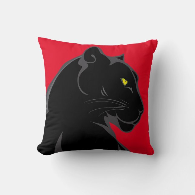 COUSSIN FLÈCHE DE PANNEAU NOIR (Recto)