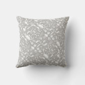 Coussin Flèche Motif Nouveau bébé Garçon Chambre Grey Owl (Verso)