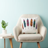 Coussin flèche & plumes (Chaise)
