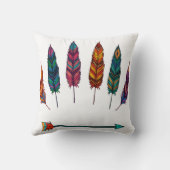 Coussin flèche & plumes (Verso)