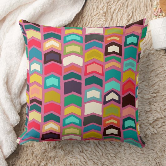 Coussin flèche pop rose (Couverture)
