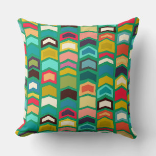Coussin flèche vert