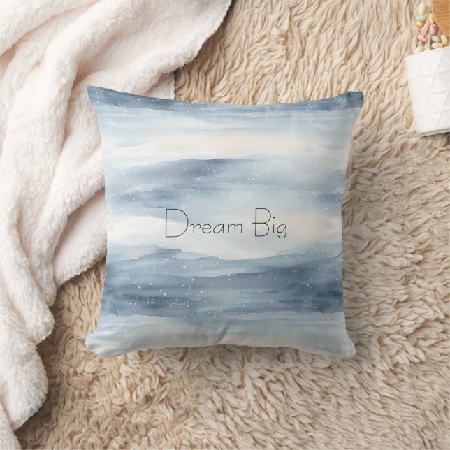 Coussin Flèches blanches bleues (Couverture)
