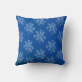 Coussin Flèches de neige cristallines (Verso)