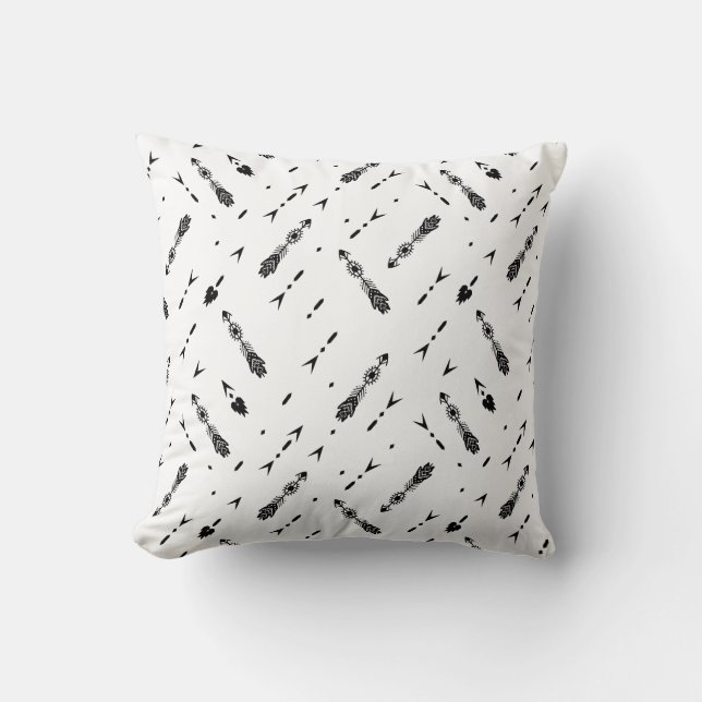 Coussin Flèches Décor de la maison occidentale (Recto)