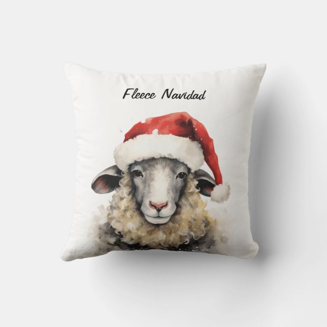 Coussin Fleece Navidad Vacances Jouer l'oreiller (Verso)