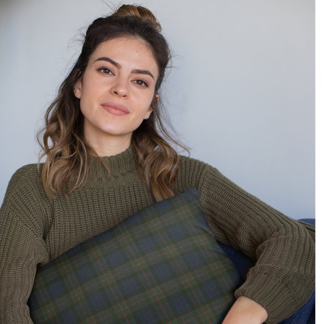 Coussin Fletcher de Dunans Modern Original Tartan écossais (Créateur téléchargé)