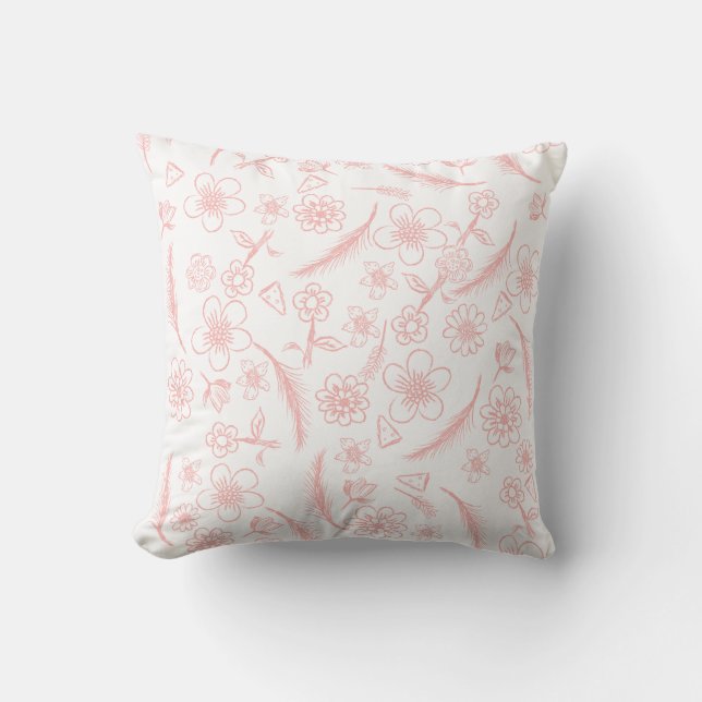 Coussin fleur (Recto)