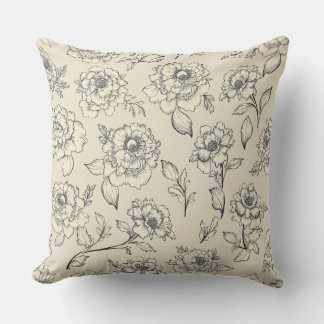Coussin Fleur A