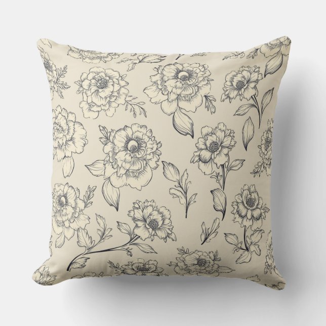Coussin Fleur A (Recto)