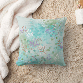 Coussin Fleur abstrait moderne tendance