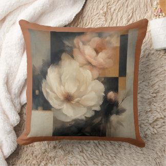 Coussin "Fleur abstraite"