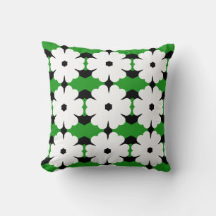 Coussin Fleur blanche moderne simple