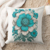 Coussin Fleur bleue (Couverture)