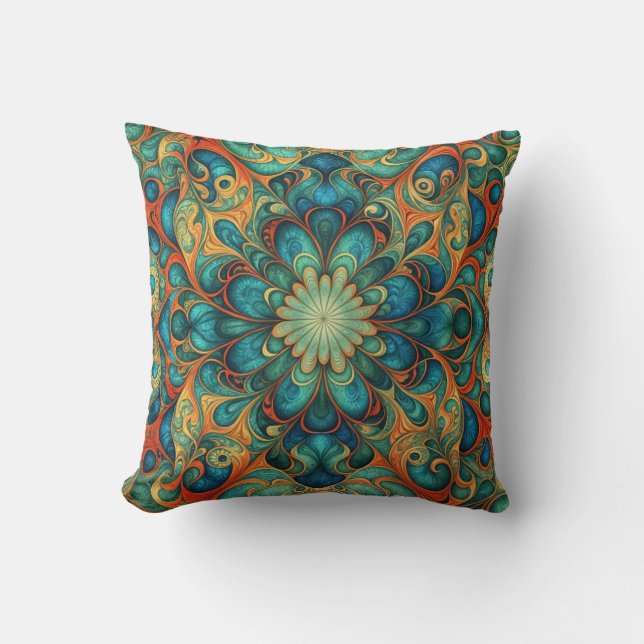 Coussin Fleur Boho Fleur Flore (Recto)