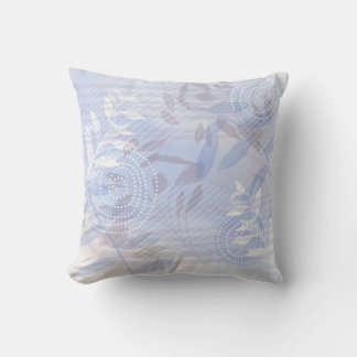 Coussin Fleur botanique abstraite moderne tendance