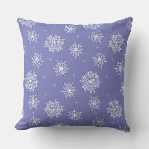 Coussin Fleur céleste fantaisiste lavande 50x50 cm