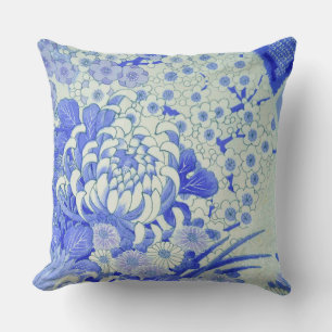 Coussin Fleur Chrysanthemum, Design japonais