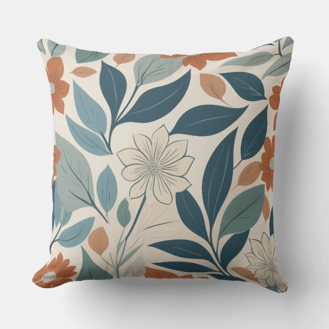 Coussin Fleur Cottagecore (Recto)