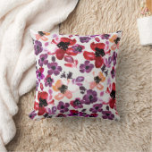 Coussin fleur couleur d'eau (Couverture)