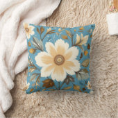 Coussin Fleur crémeuse (Couverture)