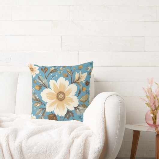Coussin Fleur crémeuse (Canapé)