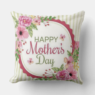 Coussin Fleur d'amour : Bonne fête des mères