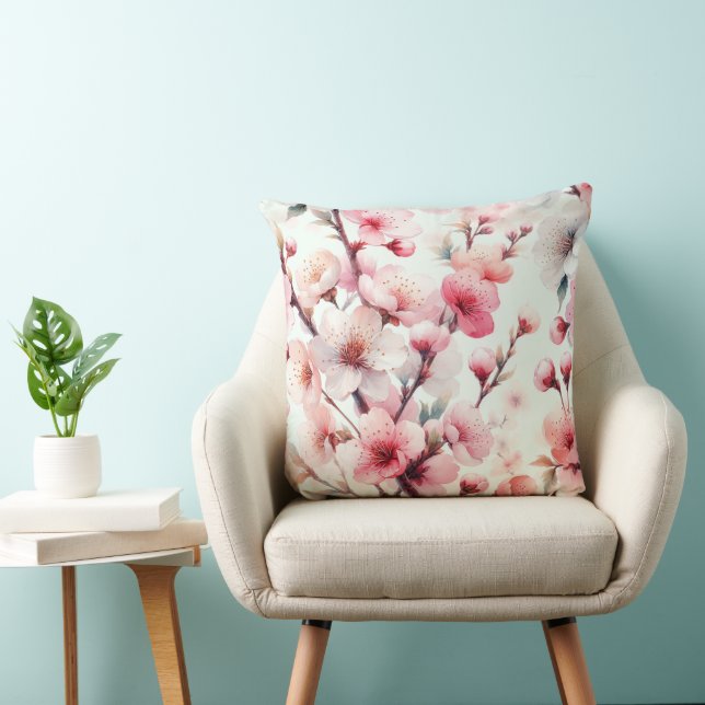 Coussin Fleur de Cerisier (Chaise)