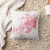 Coussin Fleur de cerisier rose mou (Couverture)