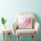 Coussin Fleur de cerisier rose mou (Chaise)