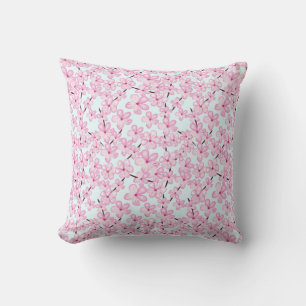 Coussin Fleur de cerisier, sakura rose printemps