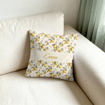 Fleur de citron vintage – Élégant botanique agrume
