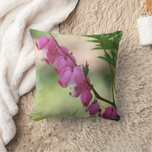 Coussin Fleur de Cœurs Sanglants Rose