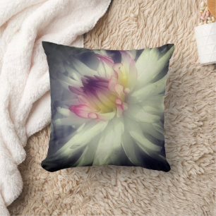 Coussin Fleur de dahlia époustouflante