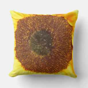 Coussin Fleur de la nature fleurie de tournesol