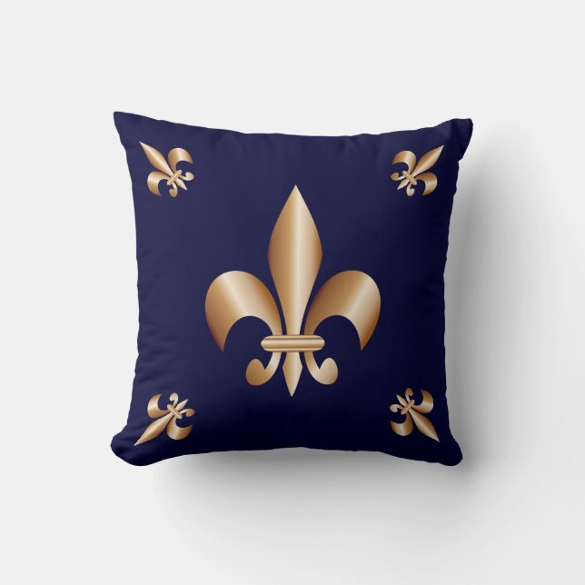 Coussin Fleur de lis (Recto)