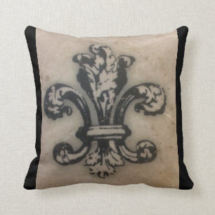 Coussin Fleur de Lis de flottement fabuleux